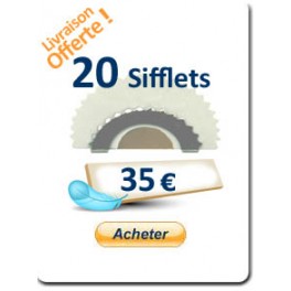 20 Sifflets Rossignol